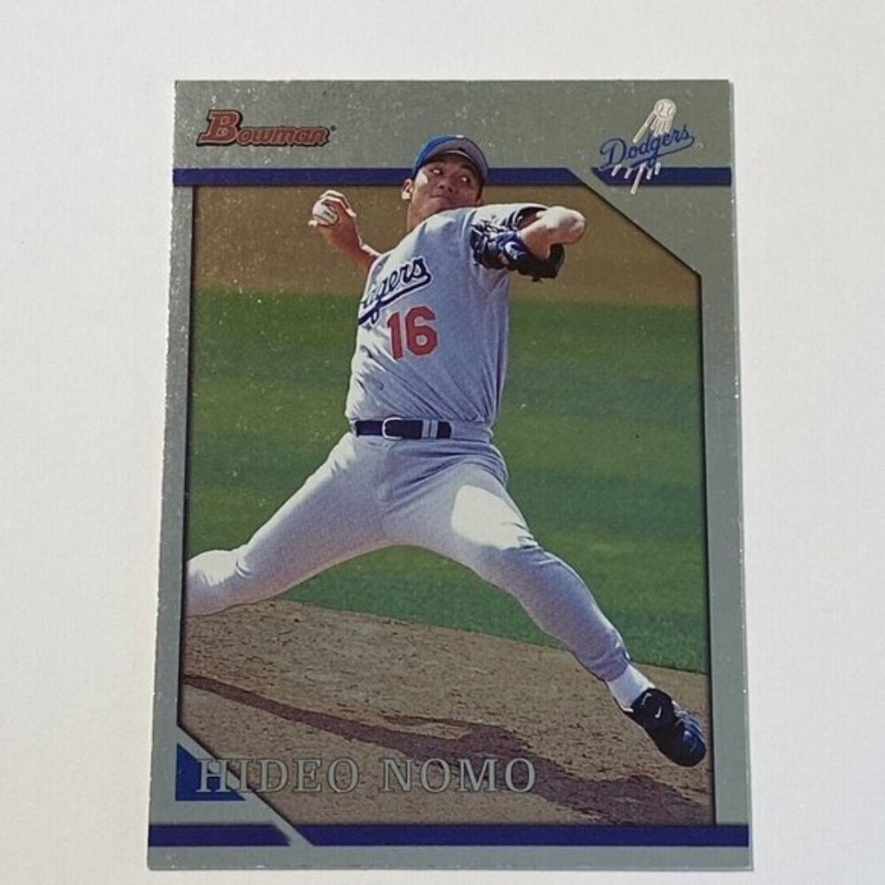 1996 Bowman FOIL Hideo Nomo Los Angeles Dodgers #5